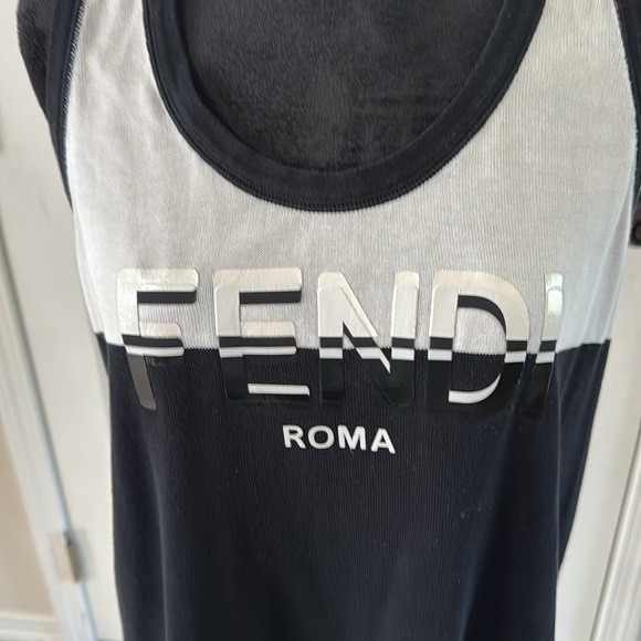 Authentic Fendi tank top size medium size 46 - Picture 2 of 8